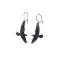 Black Raven Earrings