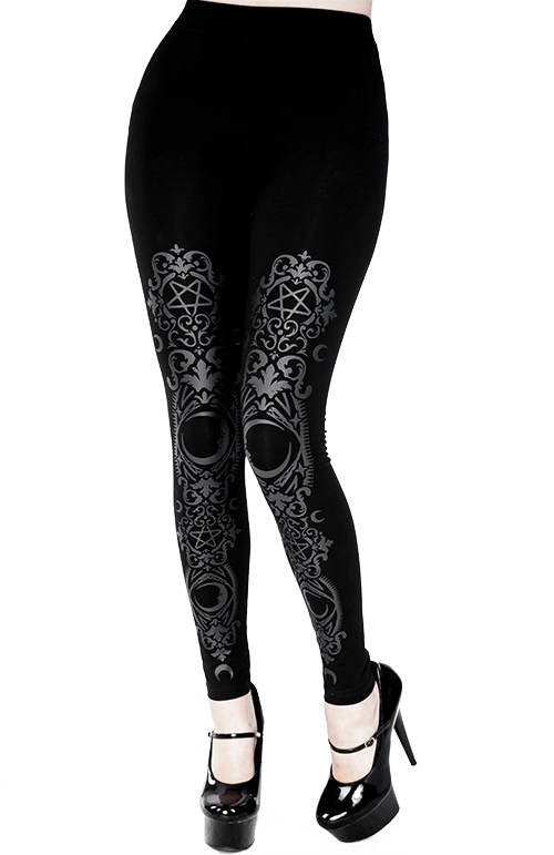 Baroque Crescent Leggings