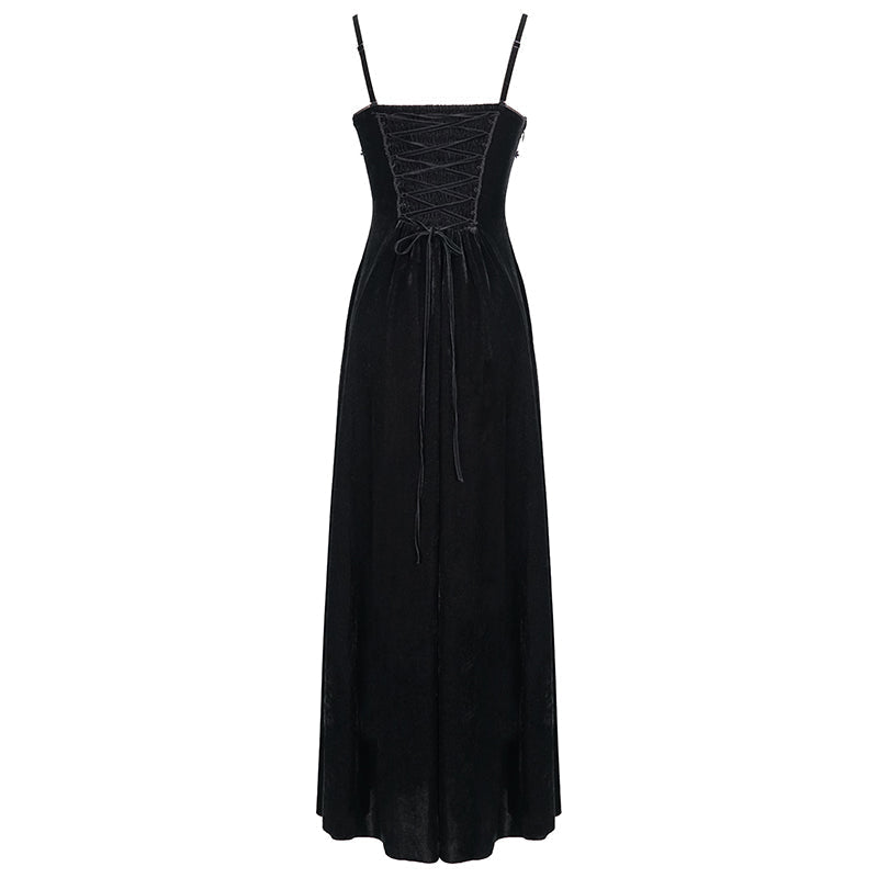 The Lady Burgundy Dress