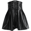 Leather Gothic Evil Skirt