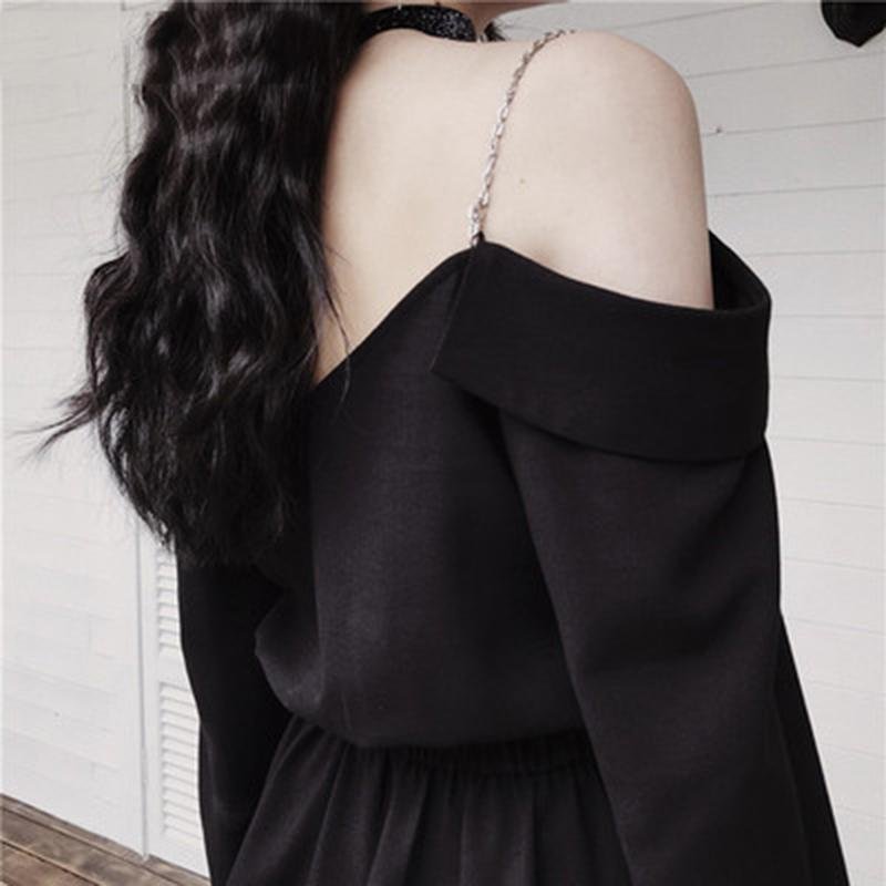 Long Sleeve Collar Dress