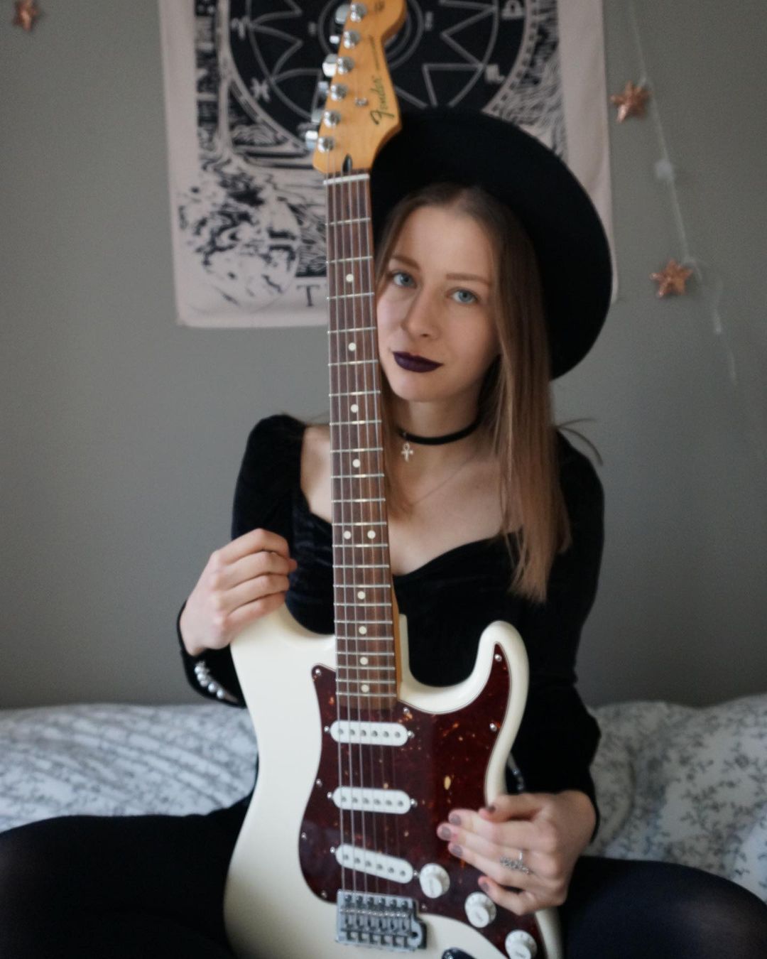 Long Sleeve Velvet Dress