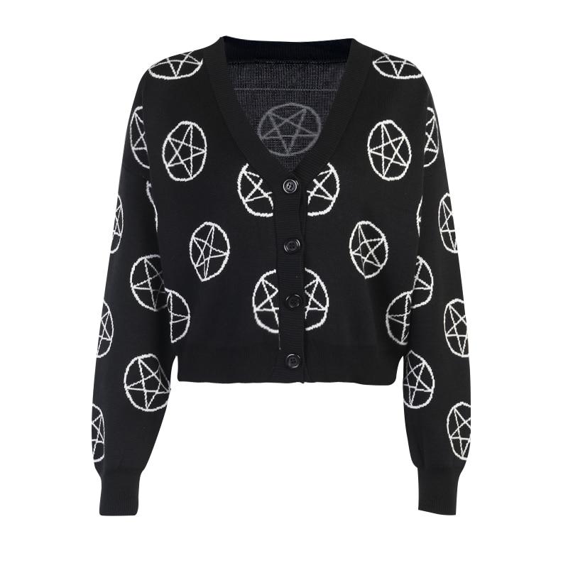 Pentagram Cardigan